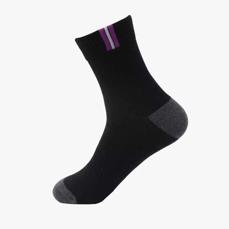 Men's Socks Cotton Large Size 44 45 46 47 Business Long Socks Breathable Deodorant Big Size Fashion High Quality Oversize Sox