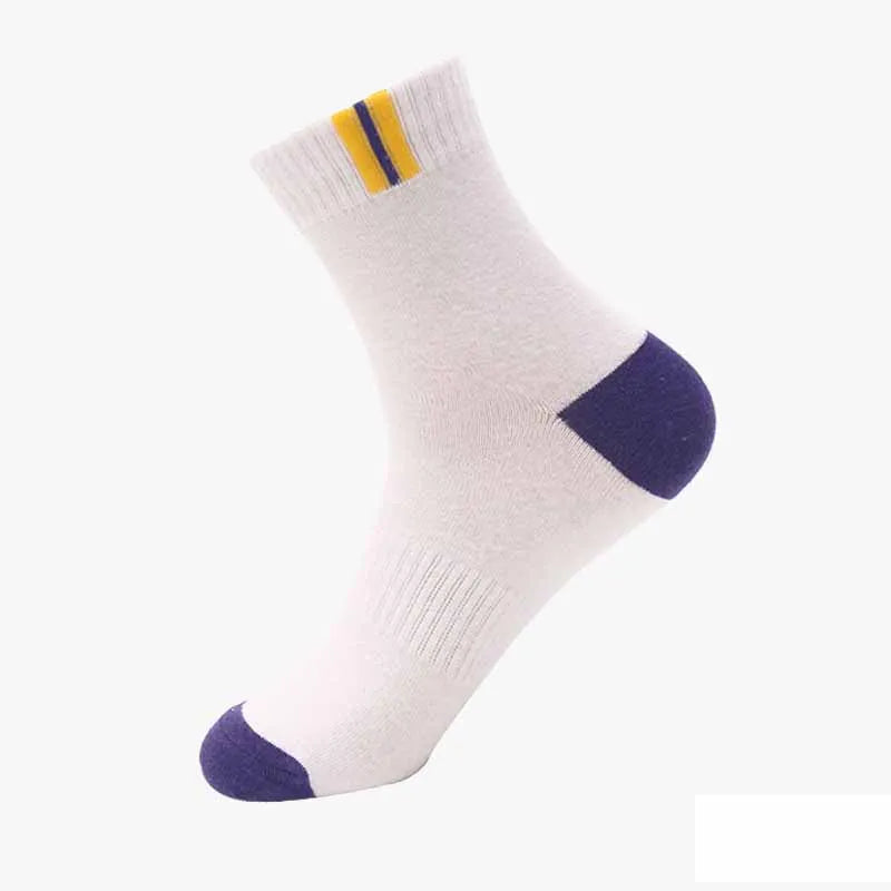 Men's Socks Cotton Large Size 44 45 46 47 Business Long Socks Breathable Deodorant Big Size Fashion High Quality Oversize Sox